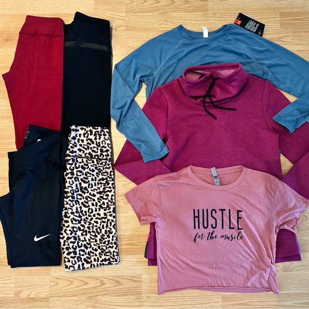 NIKE | UNDER ARMOUR| NEW**
womens XS workout bundle